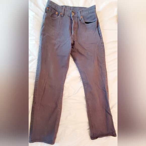 31x32 501 Grey Levi jeans - Picture 3 of 8